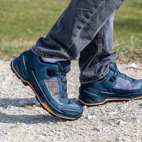 Sapatos baixos Black Eagle EVO Adventure GTX - Azul/Laranja - Haix