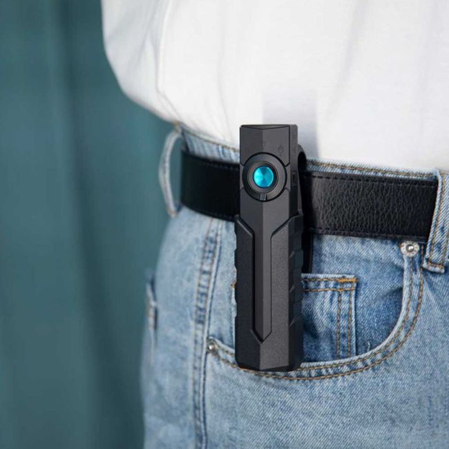 Funda rígida portaLinterna para ArkPro con soporte de fijación - Negro - Olight
