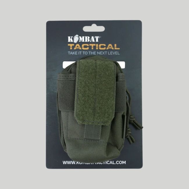 Molle micro utiliteitszakje - Olijfgroen - Kombat Tactical