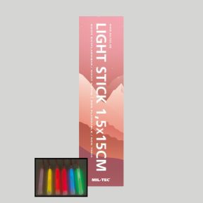 Bâtons lumineux 15cm/8-12h V2 - Rouge - Mil-Tec