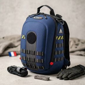 Hartschalen-Rucksack MATT 19L - Nachtblau - Dimatex