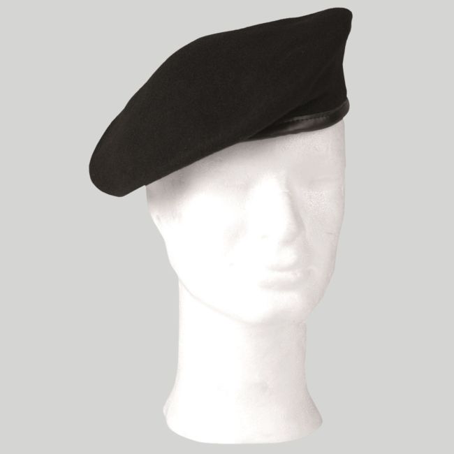 Baret - Zwart - Mil-Tec