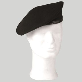 Baskenmütze - Schwarz - Mil-Tec