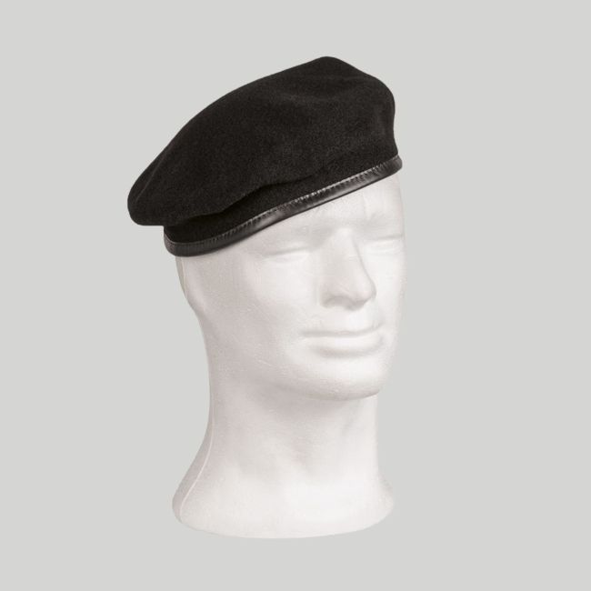 Beret BW Commando Plein Ciel - Czarny - Mil-Tec