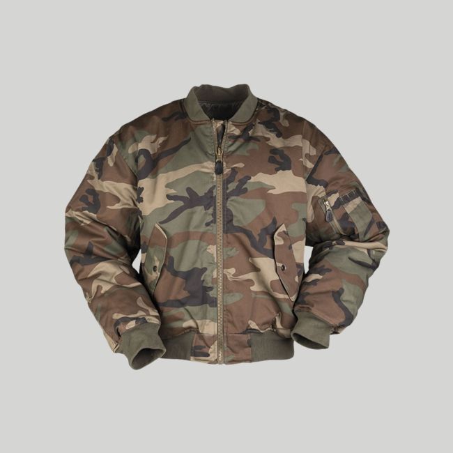 Cazadora bomber MA1 - Woodland - Mil-Tec