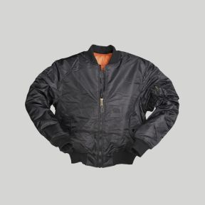 MA1 Style bomberjas - Zwart - Mil-Tec