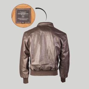 Blouson en cuir pilote US A2 - Mil-Tec