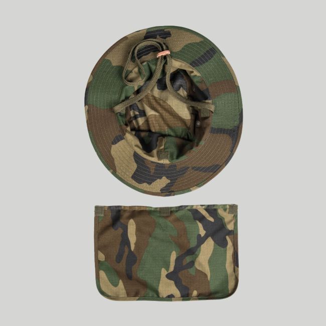 Bob ripstop met nekflap - Woodland - Mil-Tec