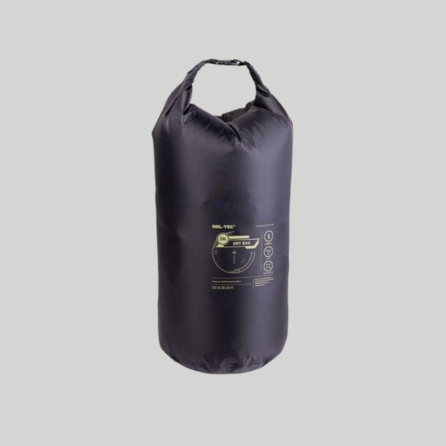Borsa da trasporto impermeabile 25L - Nera - Mil-Tec