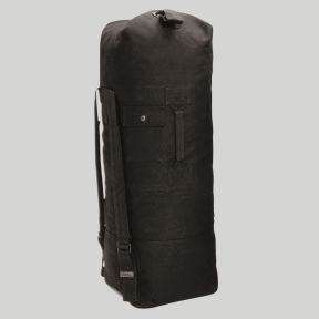 Torba podróżna z bawełnianymi szelkami Marine US 75L - Czarna - Mil-Tec