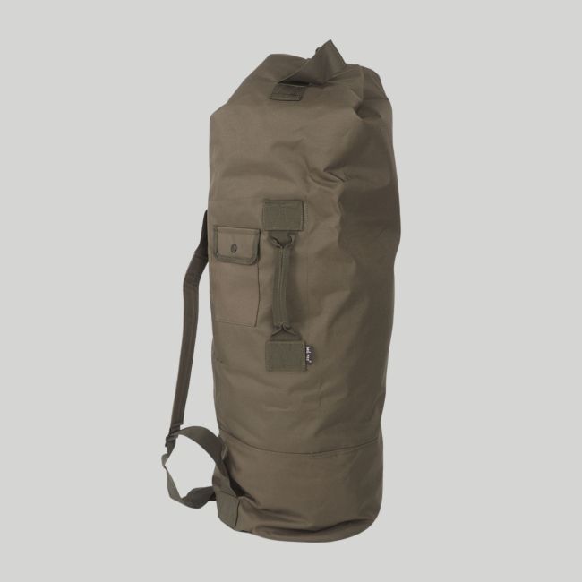 Reistas met polyester schouderbanden Marine US 75L - Olijfgroen - Mil-Tec