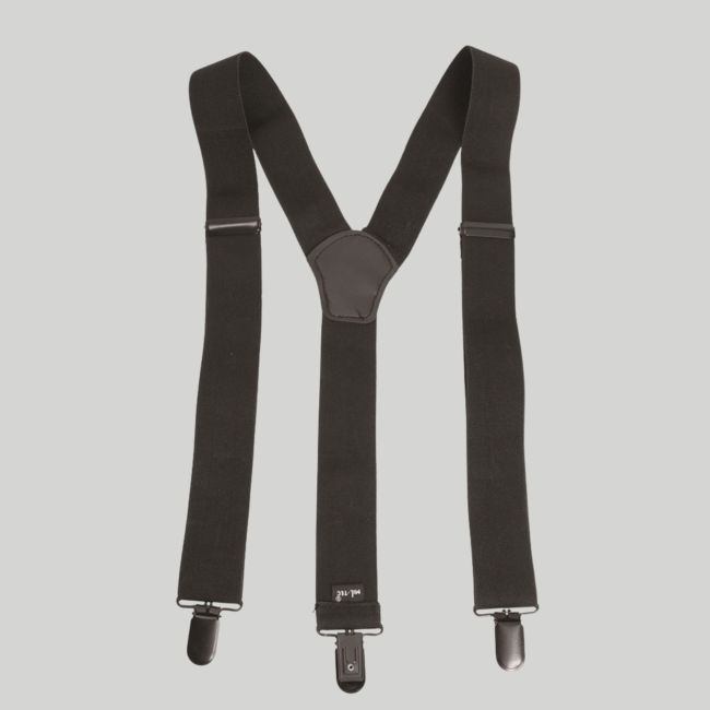Bretels met klemmen - Zwart - Mil-Tec
