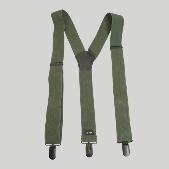 Suspensórios com molas - Verde Oliva - Mil-Tec