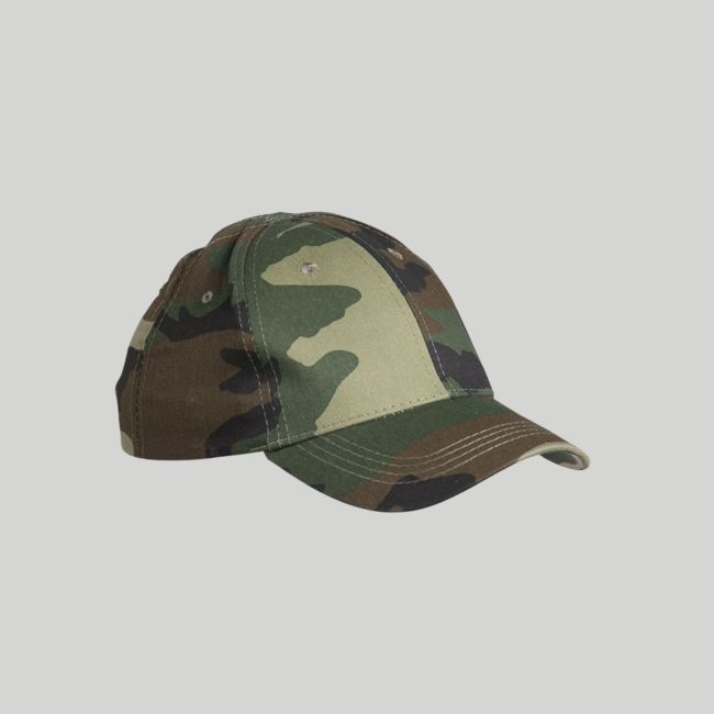 Casquette base-ball enfant - Woodland - Mil-Tec