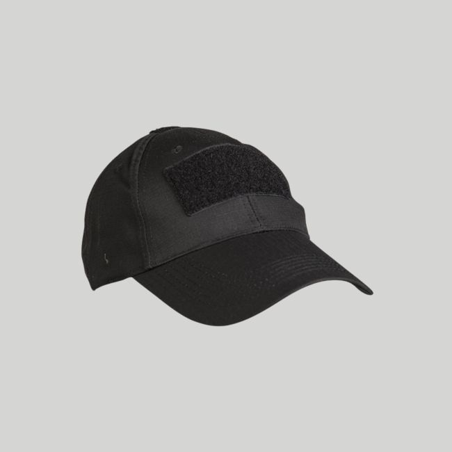 Czapka bejsbolowa Tactical - Czarna - Mil-Tec