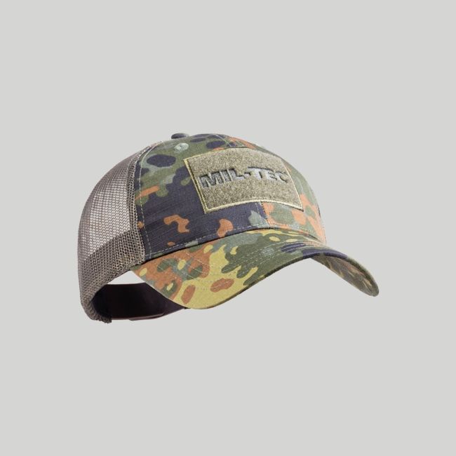 Casquette base-ball Trucker - Camo BW - Mil-Tec