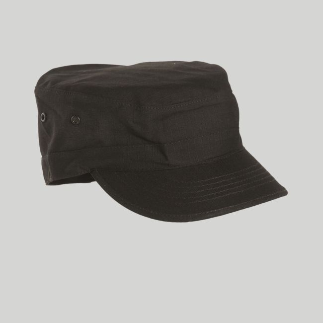 Boné ripstop BDU US - Preto - Mil-Tec