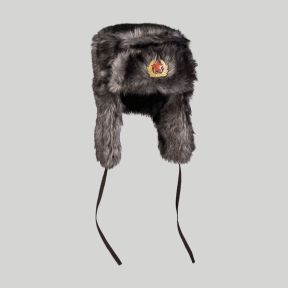 Russische Shapka-pet - Zwart - Mil-Tec