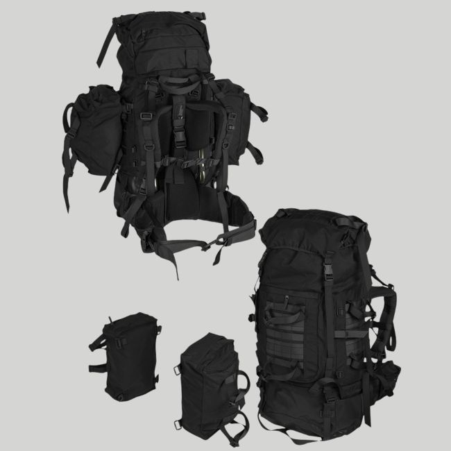 Rugzak Teesar 100L - Zwart - Mil-Tec