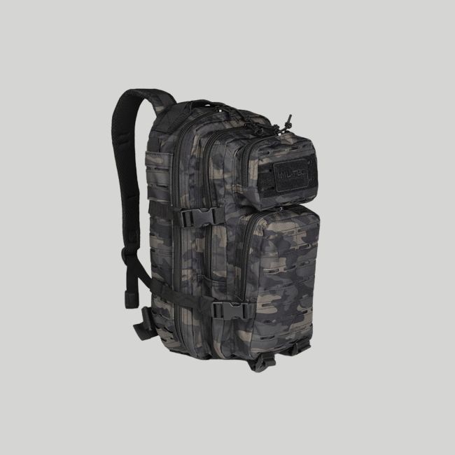 Plecak US Assault 20L Laser Cut - Dark Camo - Mil-Tec