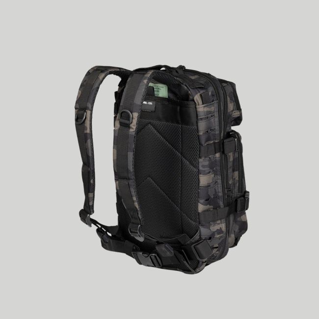 Rucksack US Assault 20L Laser Cut - Dark Camo - Mil-Tec