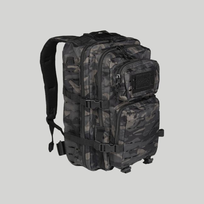 Sac à dos US Assault 36L Laser Cut - Dark Camo - Mil-Tec