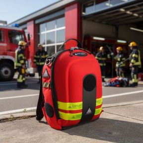 Mochila rígida MATT Mini 13L - Vermelho - Dimatex