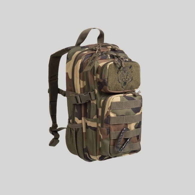 Mochila US Assault infantil 14L - Woodland - Mil-Tec