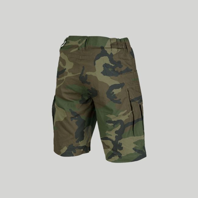 Short ripstop Assault - Woodland - Mil-Tec