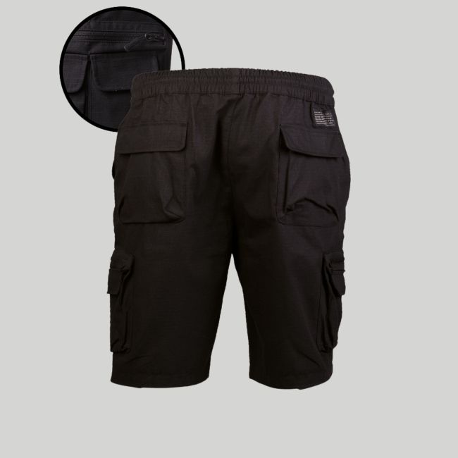 Short Ripstop Urban Explorer - Schwarz - Mil-Tec