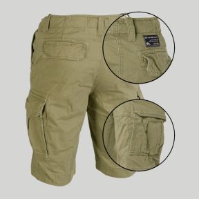 Vintage Washed Short - Oliv - Mil-Tec