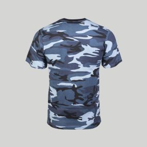 T-shirt - Camo Niebieski - Mil-Tec