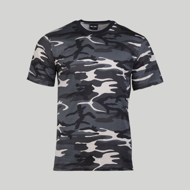 T-shirt - Camo Ciemny - Mil-Tec
