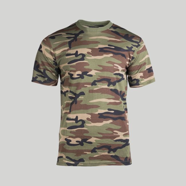 T-shirt - Woodland - Mil-Tec
