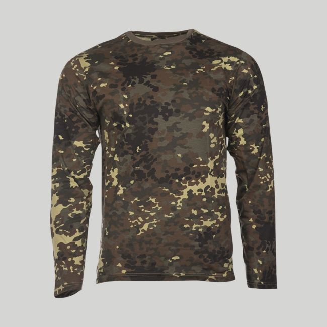 T-shirt à manches longues - Camo BW - Mil-Tec