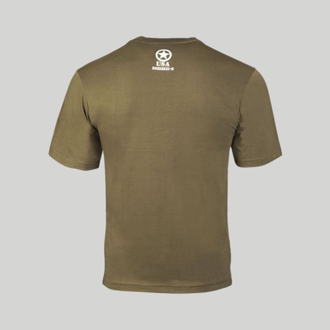 T-shirt Allied Star - Vert Olive - Mil-Tec