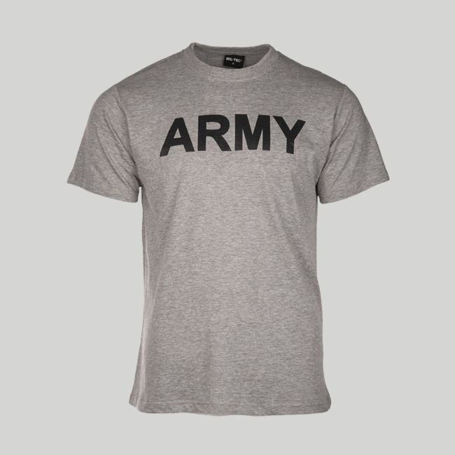 T-shirt Army - Grijs - Mil-Tec