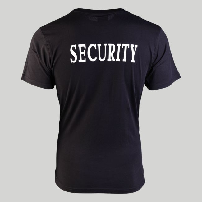 Camiseta Security - Negro - Mil-Tec