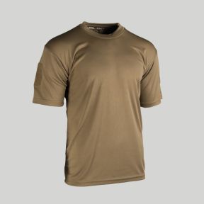 T-shirt tattica Quick Dry - Coyote Scuro - Mil-Tec