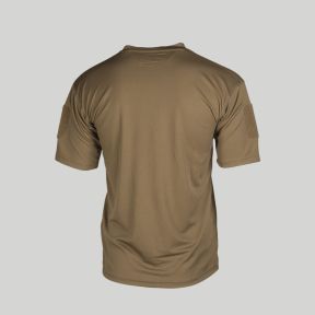 T-shirt taktyczny Quick Dry - Ciemny Coyote - Mil-Tec