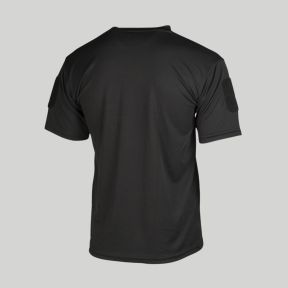 T-shirt taktyczny Quick Dry - Czarny - Mil-Tec