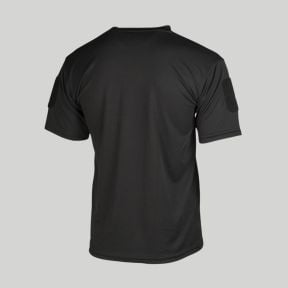 T-shirt taktyczny Quick Dry - Czarny - Mil-Tec