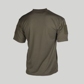 T-shirt taktyczny Quick Dry - Oliwkowy - Mil-Tec