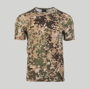 Tropisch BW T-shirt met Duitse vlag - Aridfleck® - Mil-Tec