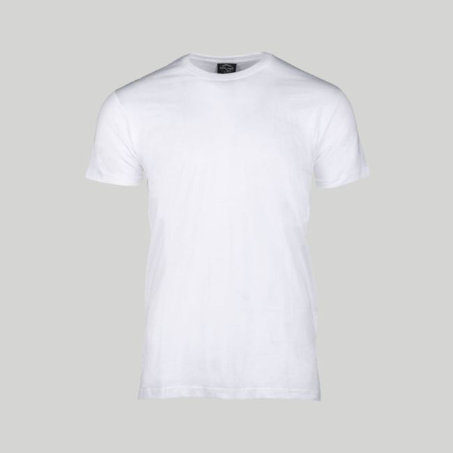 T-shirt US style - Wit - Mil-Tec