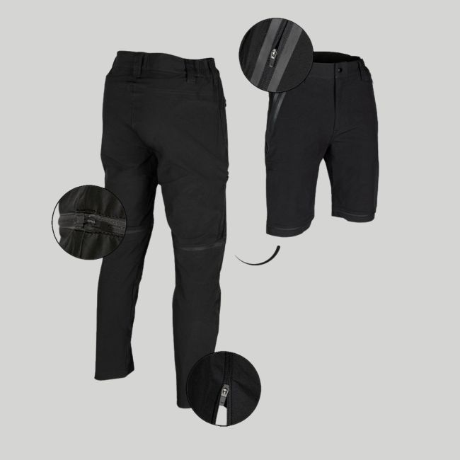 Pantalon avec zip Performance - Noir - Mil-Tec