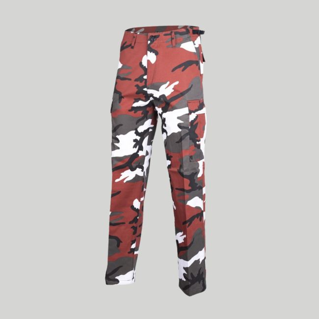 Spodnie BDU US Ranger - Czerwone Moro - Mil-Tec