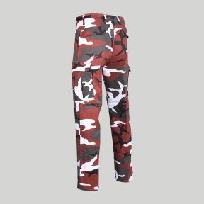 Spodnie BDU US Ranger - Czerwone Moro - Mil-Tec