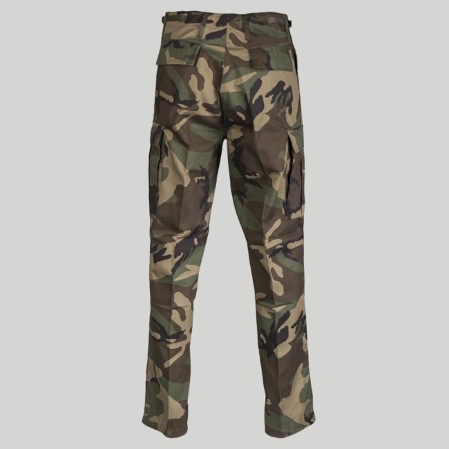 Spodnie BDU US Ranger - Woodland - Mil-Tec
