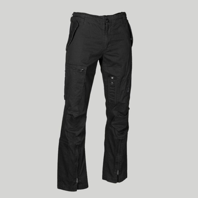 Piloten straight broek - Zwart - Mil-Tec